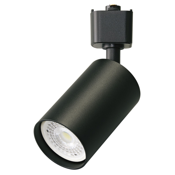 Светильник-прожектор трековый под лампу GU10 черный UBL-Q324 Volpe 