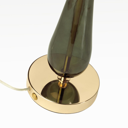 Абажур для высокой лампы TOWER зеленый/стекло ODEON LIGHT