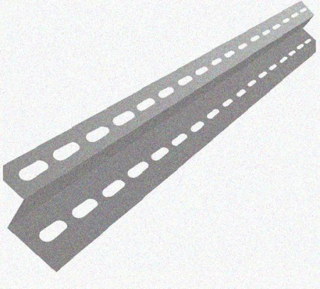 Профиль зетовый перфорированный К241х1000 УХЛ1, горячее цинкование, S2,0