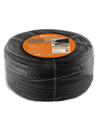 Секция нагревательная кабельная СН-25-1500, L 60 м, S 5,0-6,0 м², 1500 Вт, TDM