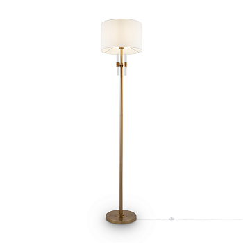 Напольный светильник (торшер) 1*E27 60Вт Латунь IP20 Lino FR5186FL-01BS Freya