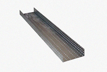Лоток перфорированный ЛМ 50х50х2000 УТ1,5, горячее цинкование, S0,8