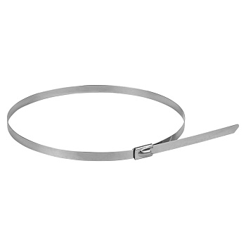 Хомут AISI 304 из нержавеющей стали, 7,9x360 (10 шт) FlexLock PROxima EKF