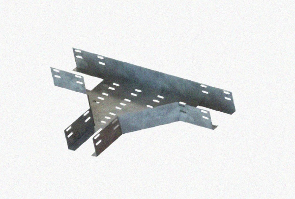 Лоток тройниковый перфорированный ОТ 75х65 УТ1,5, горячее цинкование, S1,5