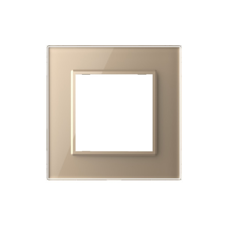 Рамка для розетки Золотая Livolo
