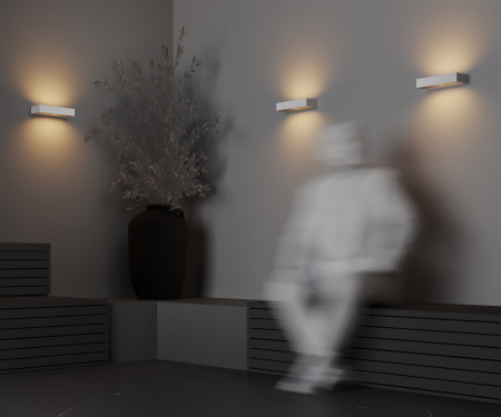 Настенный светильник (бра) 20Вт 3000К Белый IP65 Lot O428WL-L20W3K Outdoor Maytoni