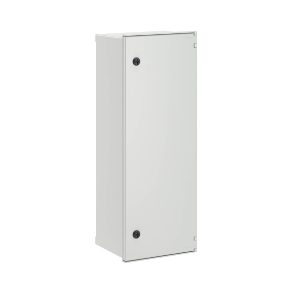 Цельный навесной шкаф из фибергласа без МП со сплошной дверью 800х300х230 (ВхШхГ) мм DKC