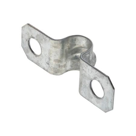 Скоба металлическая двухлапковая d8-9 мм (100 шт) PROxima EKF