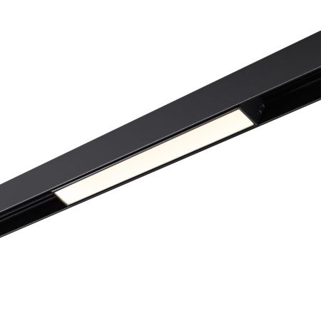 Трековый св-к димм.с ДУ,со сменой цв.темп.IP20 LED 3000~6500К 12W 48V черный FLUM NOVOTECH