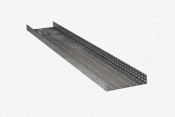 Лоток глухой ЛМГ 400х150х3000 УТ1,5, горячее цинкование S1,5