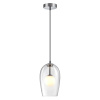 Подвес G9 1*40W LOSTAR хром/белый/прозрачный/стекло ODEON LIGHT