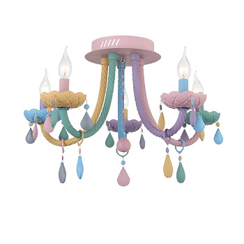 Люстра потолочная Разноцветный E14 5*40Вт SL1700.782.05 ST LUCE