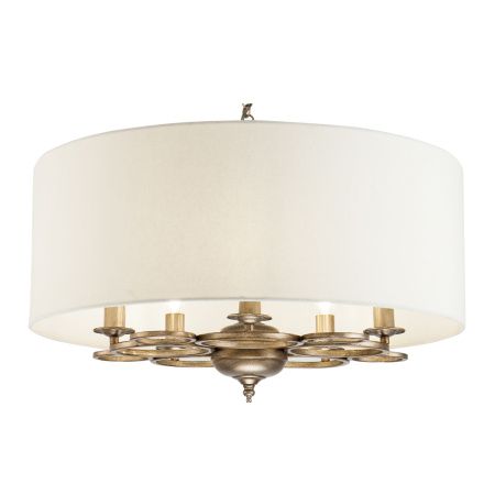 Подвесной светильник 5*E14 40Вт Золото Антик IP20 Anna H007PL-05G Maytoni
