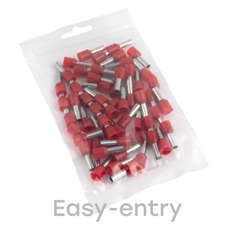 Наконечник штыревой втулочный изолированный НШвИ 10,0-12 (50шт) PROxima EKF