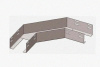 Лоток угловой глухой КГГ 150х150-90 УТ1,5 поворот на 90, горячее цинкование S1,5