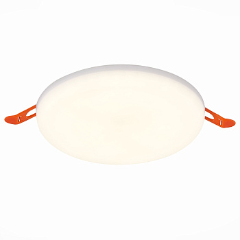 Светильник встраиваемый Белый LED 1*22Вт 3000К 1 890Lm Ra80 180° IP44 D170xH20 85-265В ST700.538.22 ST LUCE