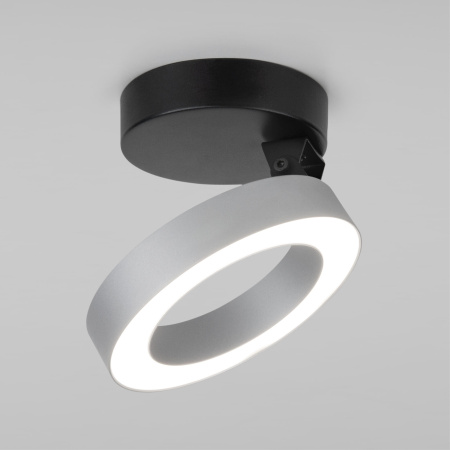 Накладной светодиодный светильник 12Вт 4200К серебро IP20 Spila (a060186) Elektrostandard