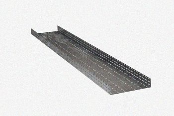 Лоток глухой ЛМГ 400х50х2000 У3, окрашенный, S1,5