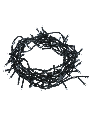 Гирлянда новогодняя светодиодная, СГ 100 З, 220 В, зеленый шнур, многоцветная, 5 м, 8 режимов TDM Гирлянда новогодняя светодиодная, СГ 100 З, 220 В, зеленый шнур, многоцветная, 5 м, 8 режимов TDM