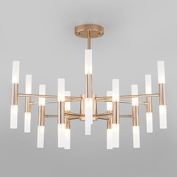 Умный потолочный светильник 24*G4 3Вт золотой IP20 Bastone (350 золото / белый) Bogate's