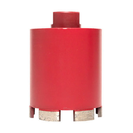 Коронка алмазная для дрелей с микроударом (верхнее пылеудаление) DCH-68MHS Micro Hit Laser M16 Professional EKF