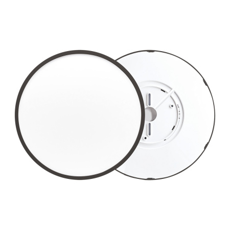 18-134 Светильник светодиодный, накладной, SPIN, 28Вт, 230В/50Гц, 2800лм, 6500К, IP40, ø300х25, круг, черный, монтажная платформа в комплек... APEYRON