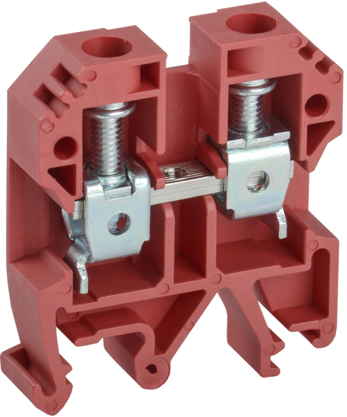 Клемма винтовая КВИ-10мм2 красная IEK Клемма винтовая КВИ-10мм2 красная IEK