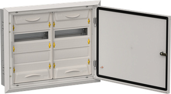 TITAN 5 Корпус мет. ЩРв-48 (2х24) 505х625х130 IP31 сер IEK