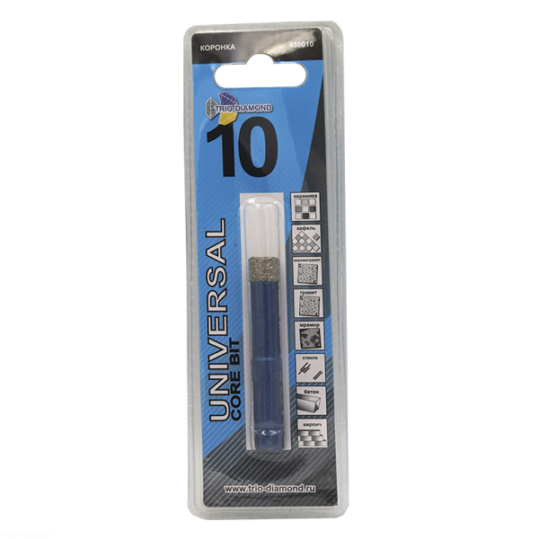 Коронка алмазная универсальная 10 мм 450010 Trio-Diamond