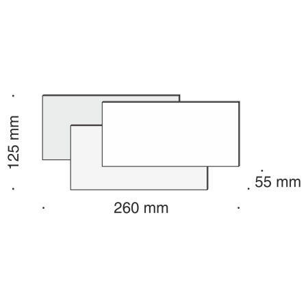 Бра 12Вт 3000K Белый IP20 Kona C804WL-L12W Technical