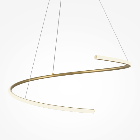 Подвесной светильник LED 31Вт Латунь IP20 Curve MOD242PL-L33BSK Maytoni