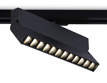 Светильник светодиодный трековый GL6817 BK черный LED 12W 3000K 24° 230*22*87 Ambrella Light