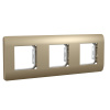 Рамка 3-ая, универсальная, шампань NEW3-E CHINT