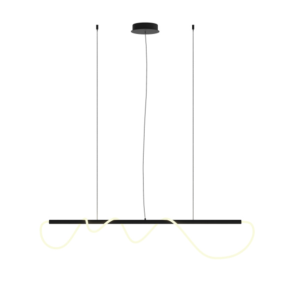 Подвесной светильник LED 30Вт Черный IP20 Tau MOD146PL-L30B3K Maytoni