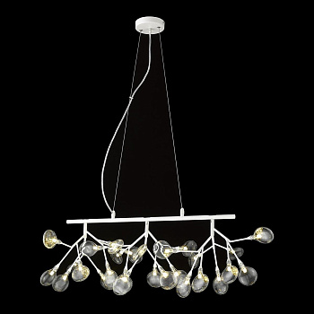 Люстра подвесная Белый/Прозрачный G4 27*1,5Вт WE241.27.003 WERTMARK