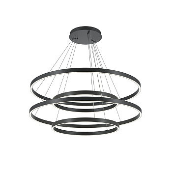 Подвесной светильник LED 165Вт Черный IP20 Rim MOD058PL-L174BK Maytoni