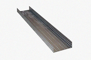 Лоток перфорированный ЛМ 200х80х2000 УТ1,5, горячее цинкование, S1,0