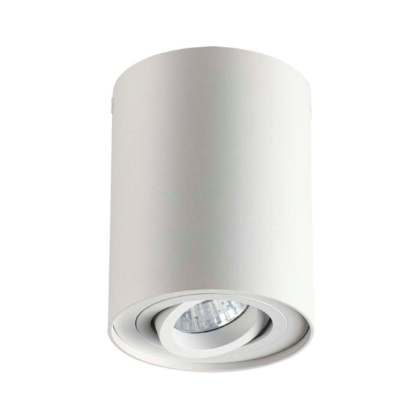 Потолочный накл.св-к IP20 GU10 1*50W 220V PILLARON белый ODEON LIGHT
