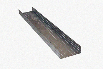 Лоток перфорированный ЛМ 200х100х3000 УТ1,5 без соединителей и метизов, горячее цинкование S1,5