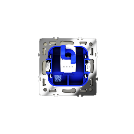 Розетка компьютерная встраиваемая Voltum S70 RJ45 КАТ.6, (шелк)