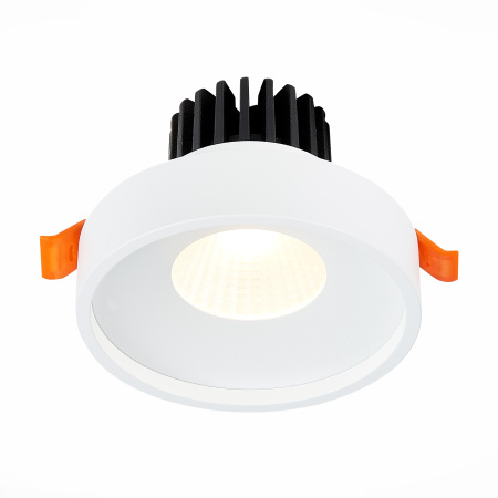Светильник встраиваемый Белый LED 1*10Вт 4000К 750Lm Ra>90 38° IP20 D100xH75 170-240В ST751.548.10 ST LUCE