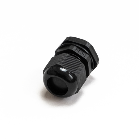 Сальник PG 19 (IP68) d отверстия 12-16 мм черный (15 шт/уп) Промрукав