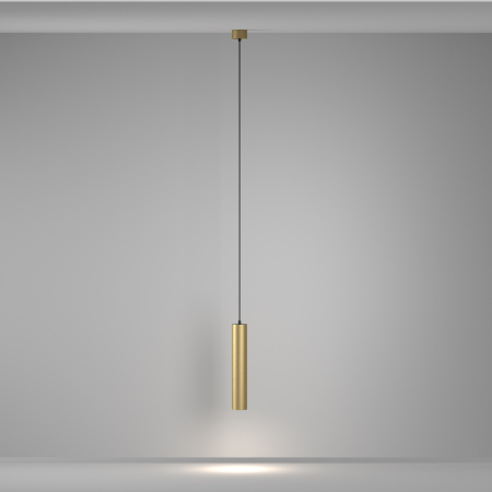 Подвесной светильник 1*GU10 10Вт Матовое Золото IP20 Pendant P082PL-GU10-MG Technical Maytoni