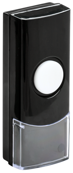 Кнопка для звонка беспроводного КЗБ2 IP44 черная IEK