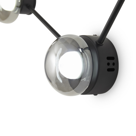 Потолочный светильник 3*LED 11,4Вт Матовый Черный IP20 Drop FR5445CL-L15B Freya