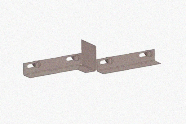 Соединитель-переходник замковый ПУгЛЗ 150х80 УТ1,5 (левый), горячее цинкование S1,5