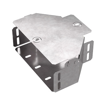 Переходник симметричный с крышкой Стандарт 200х100х80 Промрукав