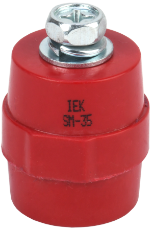 Изолятор SM35 (М8) силовой с болтом IEK