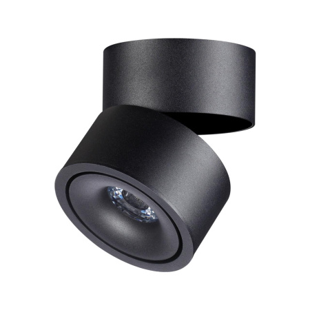 Св-к накл.св/д IP20 LED 15W 4000K 1300Лм 100-265V GRODA черный NOVOTECH
