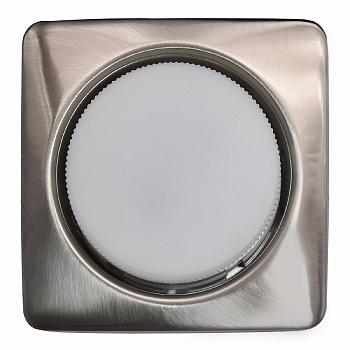 Светильник встраиваемый GCL-GX53-H38-SN САТИН-НИКЕЛЬ КВАДРАТ ОБЪЕМНЫЙ General